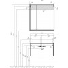 Комплект Унитаз-компакт AM.PM Tender C45A8700SC безободковый + Мебель для ванной STWORKI Хельсинки 80