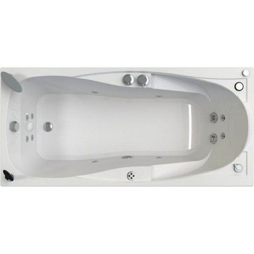 Акриловая ванна Radomir Парма-дона Специальный Chrome 180x85 с пультом